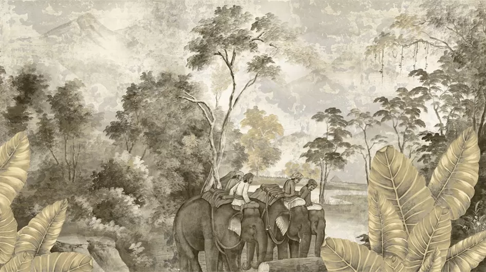 JaipurSépia pátina século XVIII - Ananbô