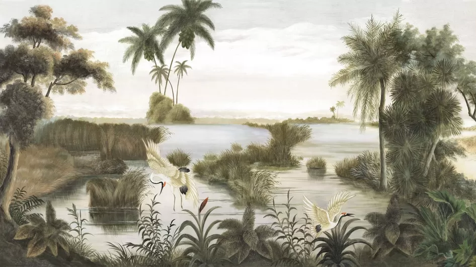 Les rives du MékongColor decoración envejecida y patinada - Ananbô