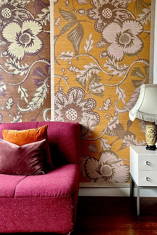 Indienne mauve