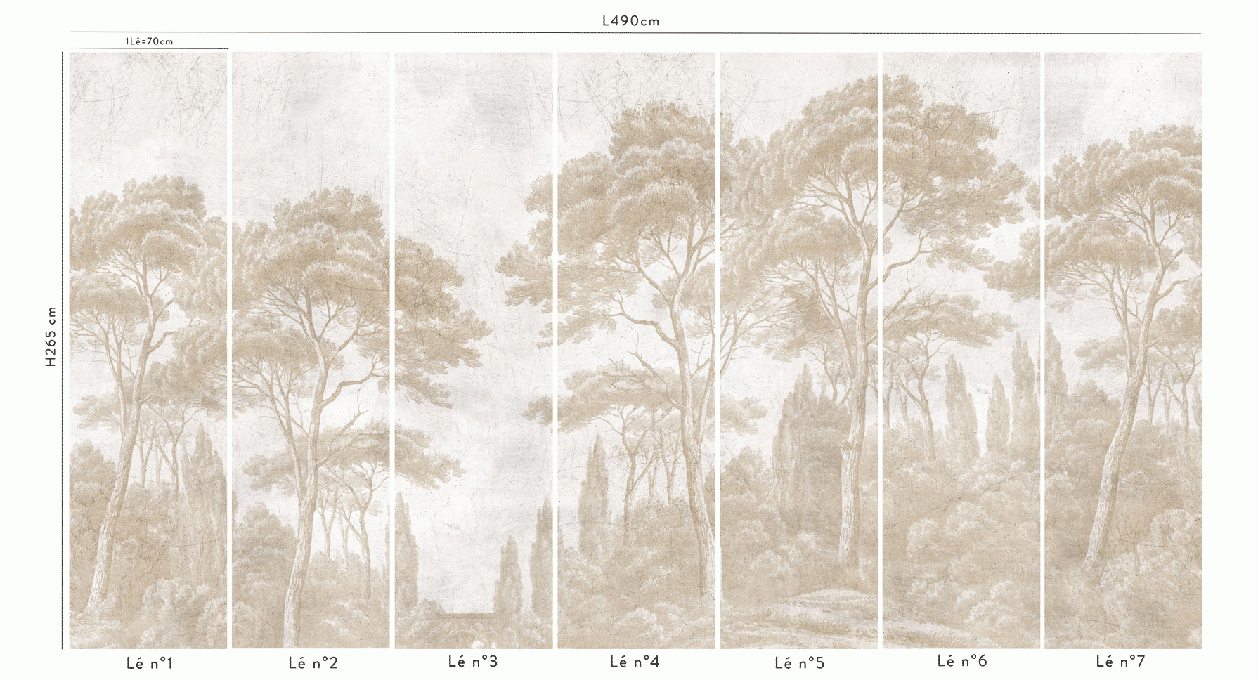 PE406-image-calepinage-slider-Pins-et-Cypres-sepia-clair