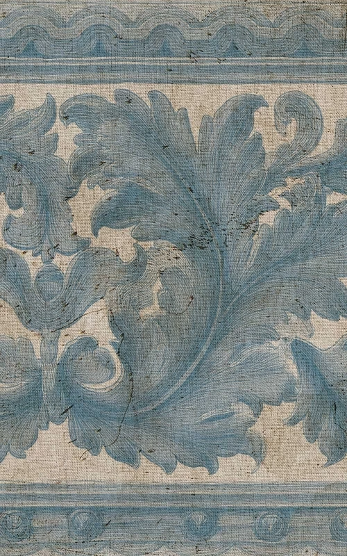 Frise Farnese bleu de smalt