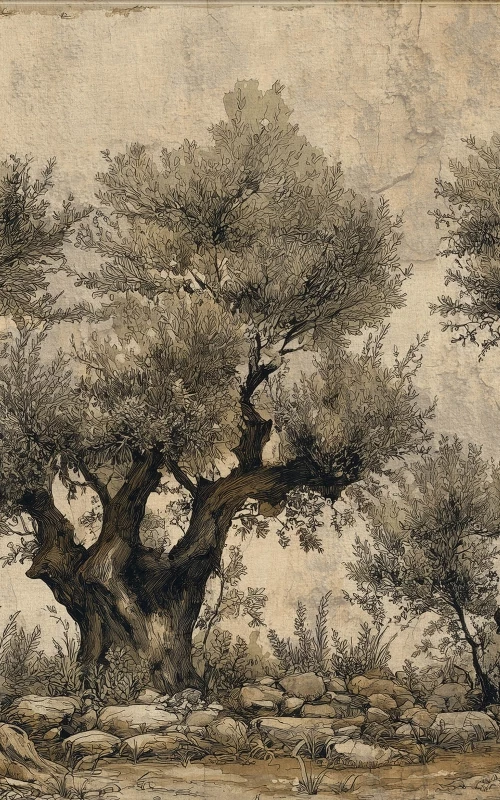 Wallpaper to Compose Oliveto antico