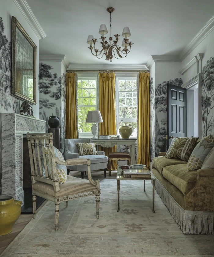 Maison de ville édouardienne à Londres,<br />présentée dans Milieu Magazine