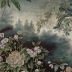 Les jardins de Nhi bleu de chine patine XVIIIème  